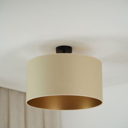 Brilagi - Tvirtinamas sietynas OREGON ROLLER VEGE 1xE27/15W/230V diametras 45 cm smėlio spalva