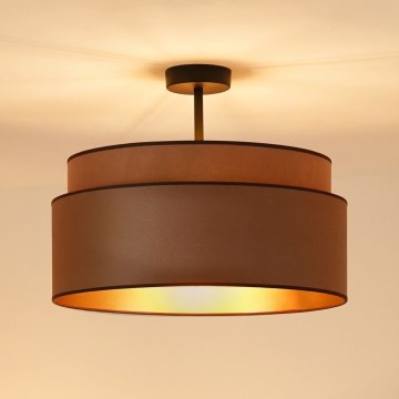 Brilagi - Tvirtinamas sietynas OREGON VEGE 1xE27/15W/230V diametras 45 cm ruda