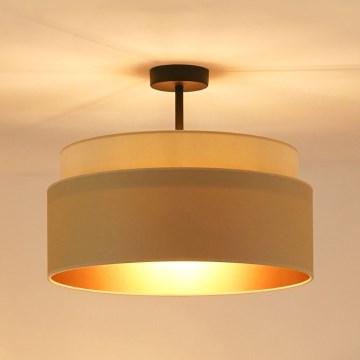 Brilagi - Tvirtinamas sietynas OREGON VEGE 1xE27/15W/230V diametras 45 cm smėlio spalva