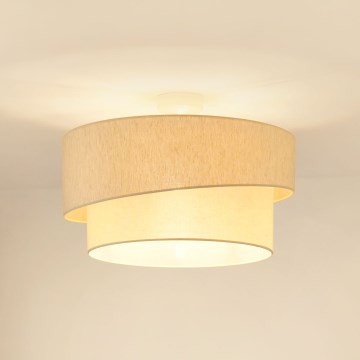 Brilagi - Tvirtinamas sietynas SHINE 1xE27/15W/230V diametras 50 cm kreminė
