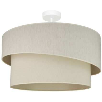 Brilagi - Tvirtinamas sietynas SHINE 1xE27/15W/230V diametras 50 cm kreminė