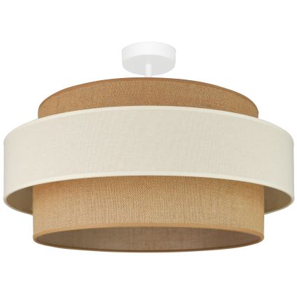 Brilagi - Tvirtinamas sietynas SPACE LIGHT 1xE27/15W/230V diametras 50 cm smėlio spalva/kreminė