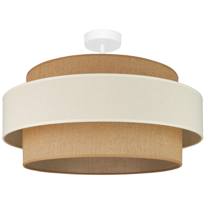 Brilagi - Tvirtinamas sietynas SPACE LIGHT 1xE27/15W/230V diametras 50 cm smėlio spalva/kreminė
