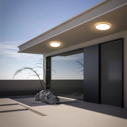 Brilagi - LED vonios kambario lubinis šviestuvas ULTRA PLONAS LED/18W/230V skersmuo 30 cm rožinio aukso IP54