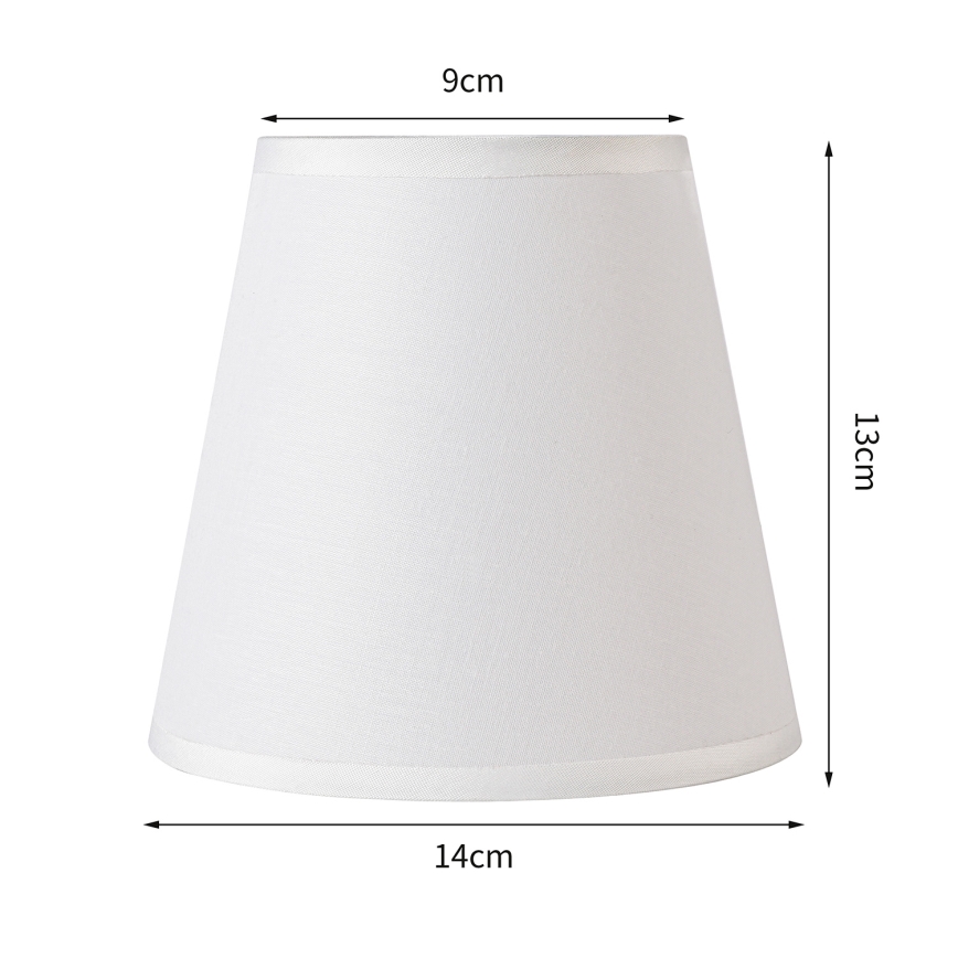 Brilagi - Universalus gaubtas NUBILA E27 13x9 cm balta