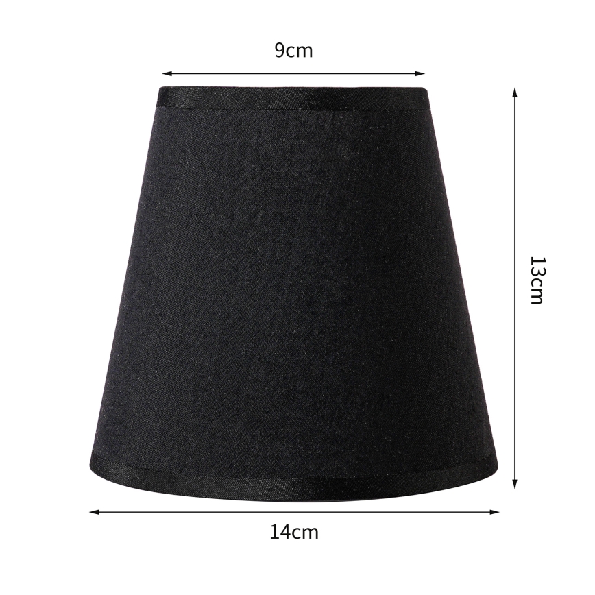Brilagi - Universalus gaubtas NUBILA E27 13x9 cm juoda