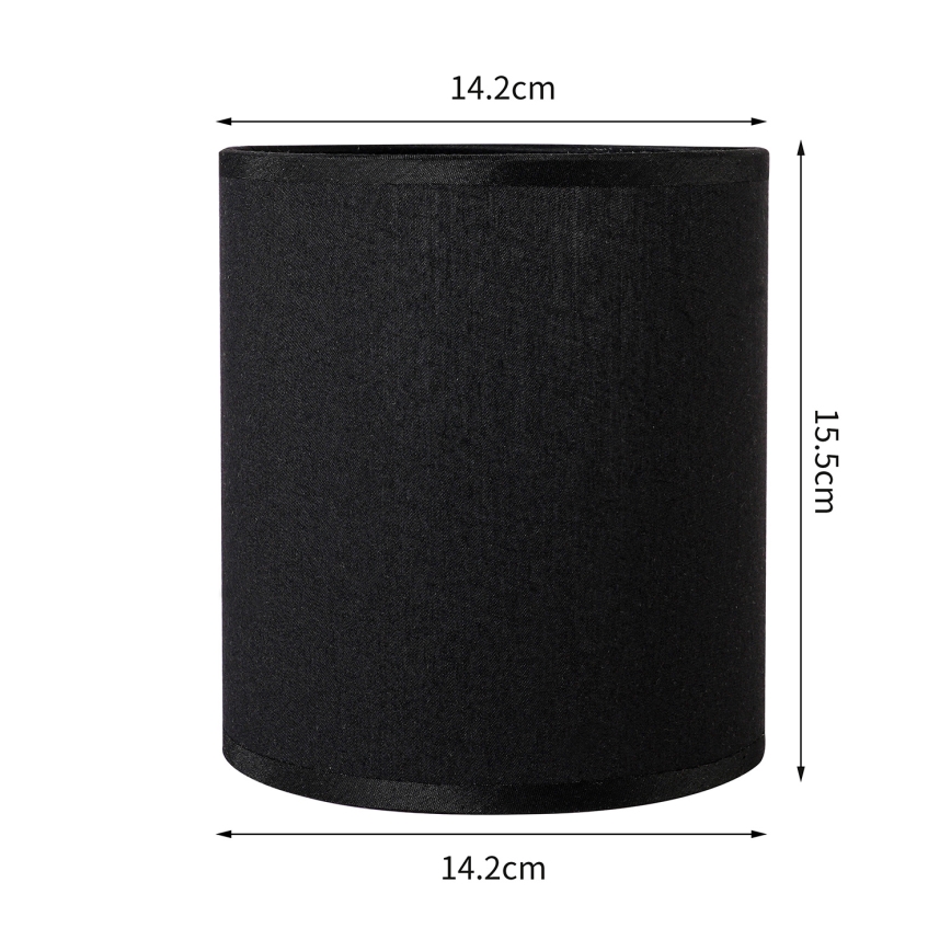 Brilagi - Universalus gaubtas NUBILA E27 15,5x14 cm antracitas