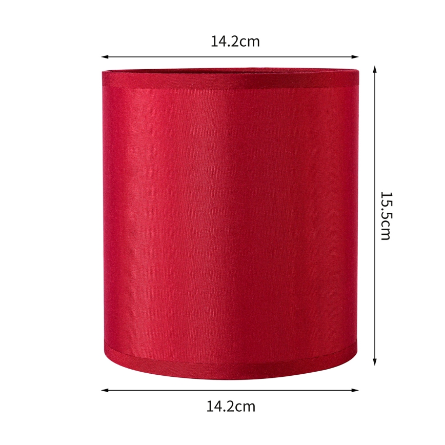 Brilagi - Universalus gaubtas NUBILA E27 15,5x14 cm Pompėjos raudona