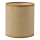 Brilagi - Universalus gaubtas NUBILA E27 15,5x14 cm šviesiai rudos spalvos