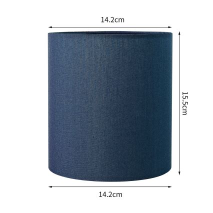 Brilagi - Universalus gaubtas NUBILA E27 15,5x14 cm tamsiai mėlyna