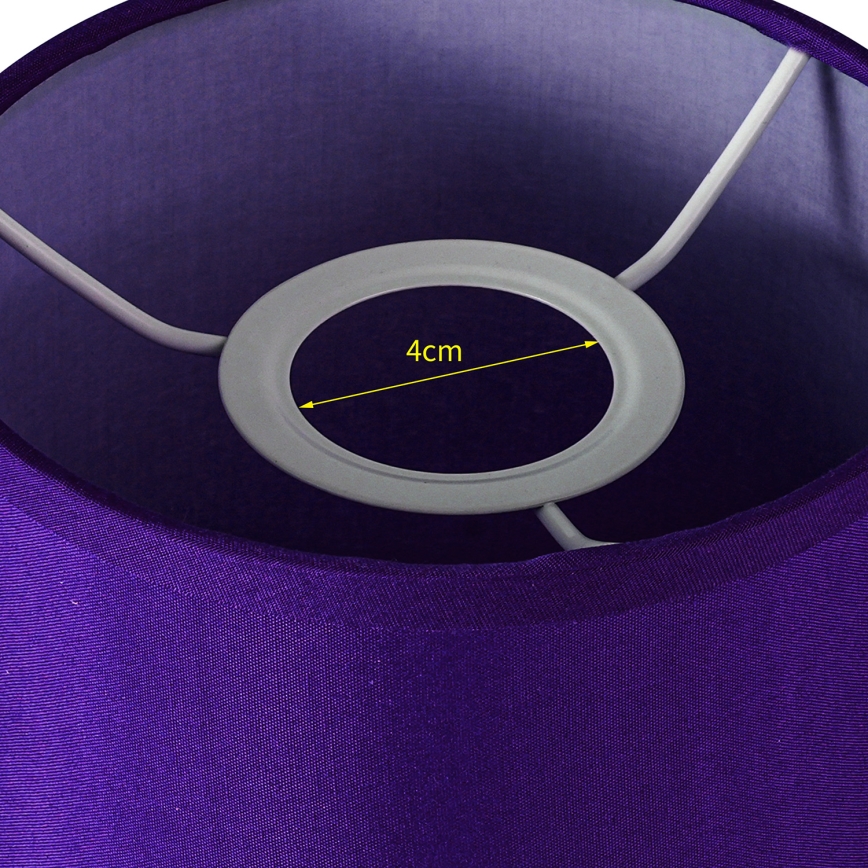 Brilagi - Universalus gaubtas NUBILA E27 15,5x14 cm violetinė