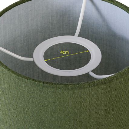 Brilagi - Universalus gaubtas NUBILA E27 15,5x14 cm žalia