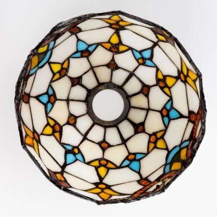 Brilagi - Universalus keičiamas stiklas TIFFANY E27 diametras 20 cm