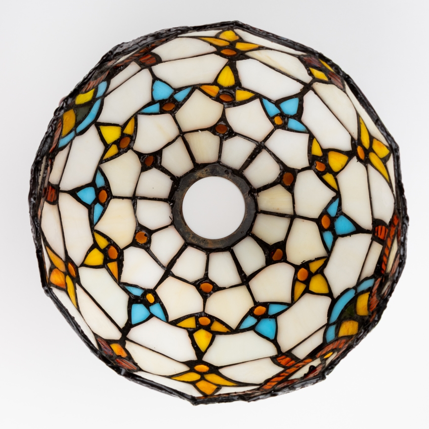Brilagi - Universalus keičiamas stiklas TIFFANY E27 diametras 20 cm