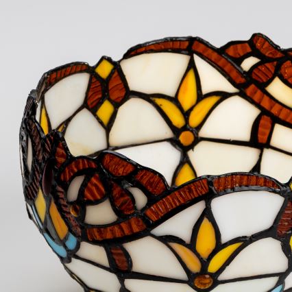 Brilagi - Universalus keičiamas stiklas TIFFANY E27 diametras 20 cm