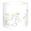 BRILAGI - Universalus lempos gaubtas BOBO E27, skersmuo 15 cm, baltas/vienaragiai