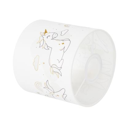 BRILAGI - Universalus lempos gaubtas BOBO E27, skersmuo 15 cm, baltas/vienaragiai