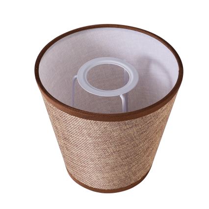 Brilagi - Universalus šviestuvo gaubtas NUBILA E27 13x9 cm rudos spalvos