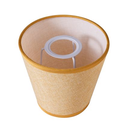Brilagi - Universalus šviestuvo gaubtas NUBILA E27 13x9 cm šviesiai rudas