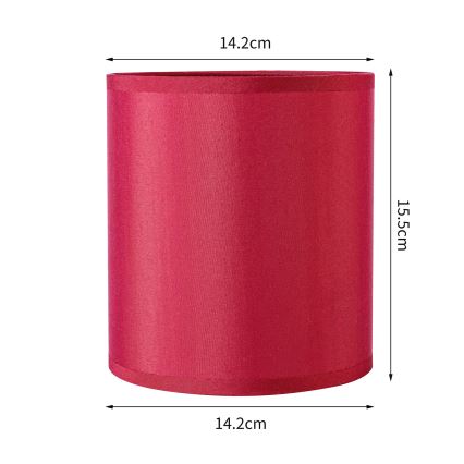 Brilagi - Universalus šviestuvo gaubtas NUBILA E27 15,5x14 cm rožinis