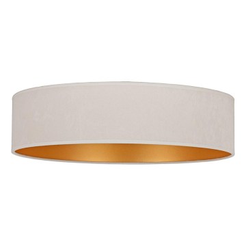 BRILAGI - Universalus pakaitinis VELVET gaubtas, Ø 30 cm, kreminis/auksinis
