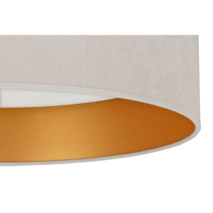 BRILAGI - Universalus pakaitinis VELVET gaubtas, Ø 30 cm, kreminis/auksinis