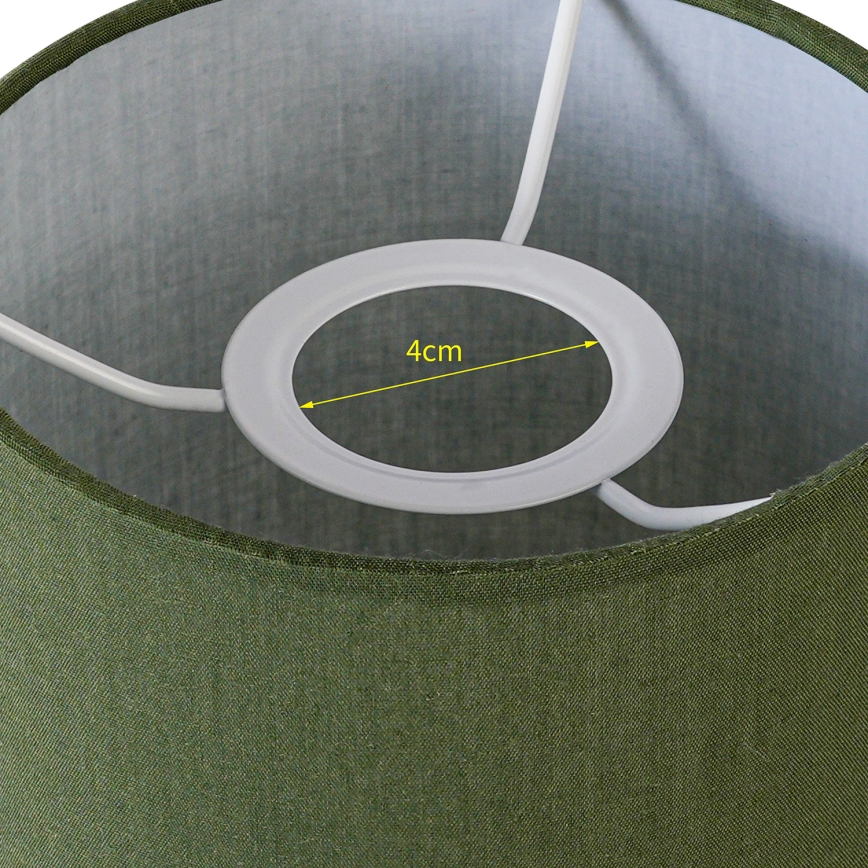 Brilagi - Universalus šviestuvo gaubtas NUBILA E27 15,5x14 cm žalias