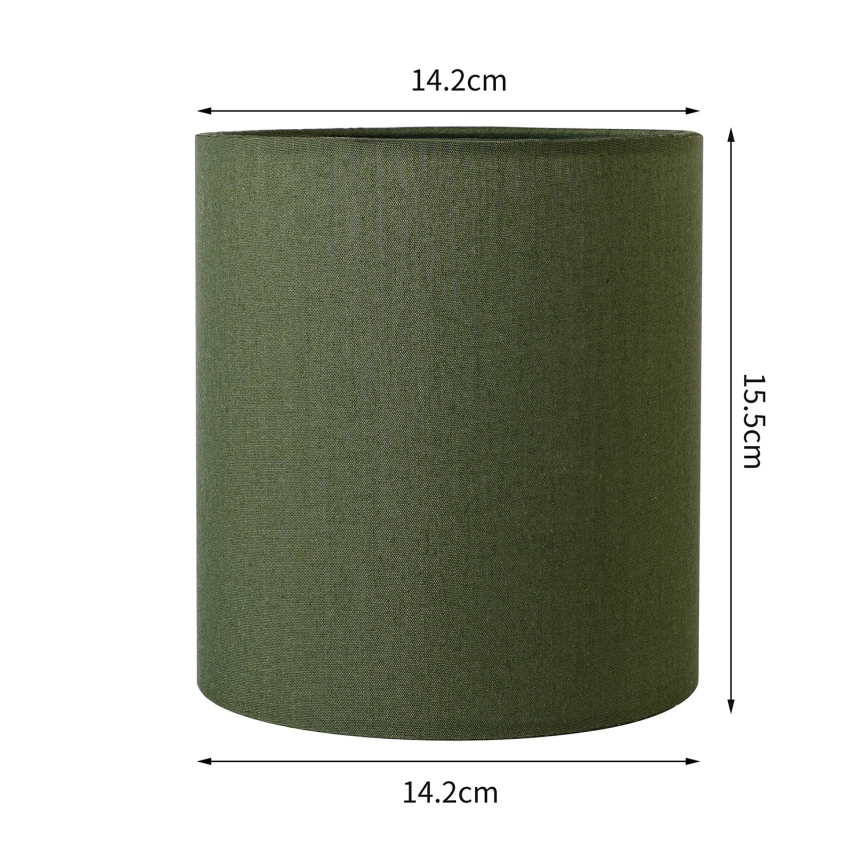 Brilagi - Universalus šviestuvo gaubtas NUBILA E27 15,5x14 cm žalias