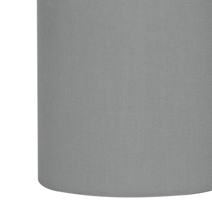 Brilagi - universalus šviestuvo gaubtas NUBILA E27 15,5x14 cm šviesiai pilkas