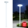 Brilagi – URBANSPARK lauko gatvės LED šviestuvas su 3 m stulpu, LED/120W/230V, baltas, IP65