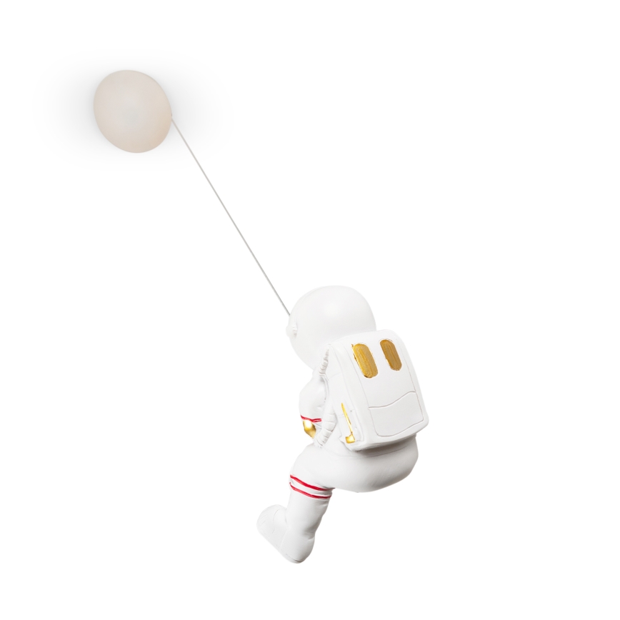 Brilagi - Vaikiškas lubinis šviestuvas ASTRO 1xE14/15W/230V baltas