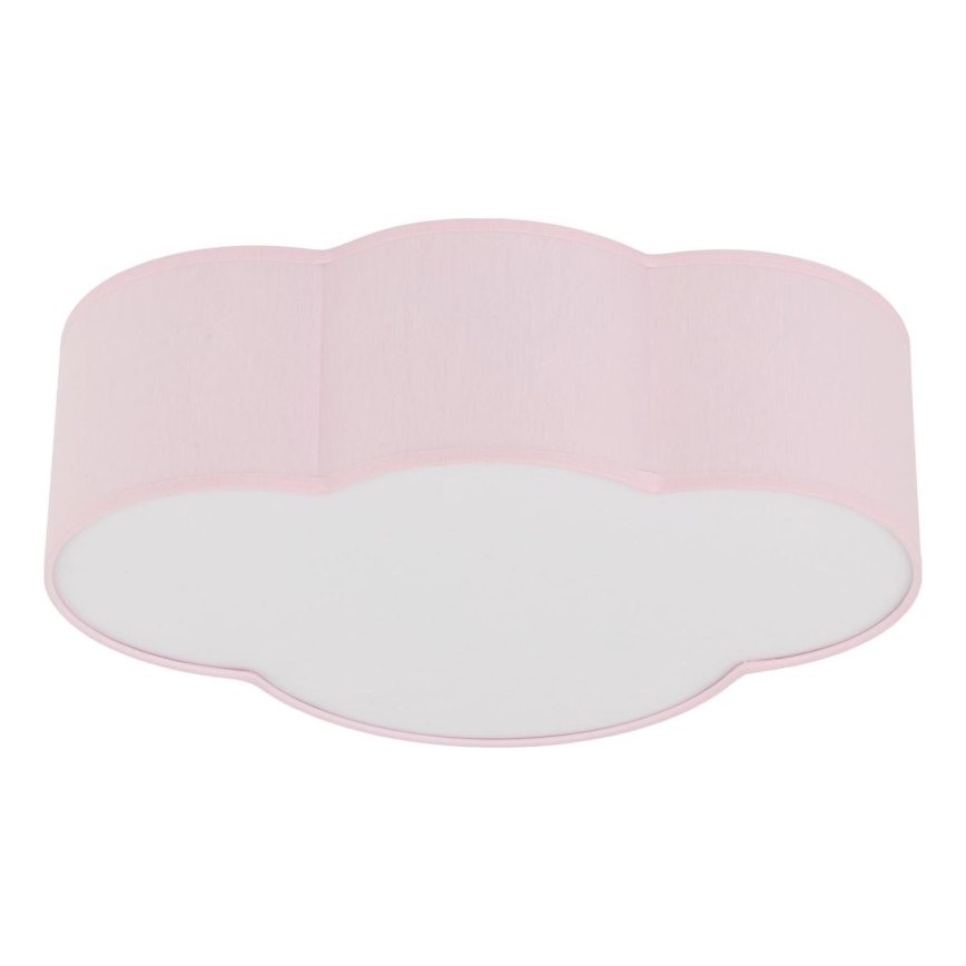 Brilagi - Vaikiškas lubinis šviestuvas NIMBUS MINI 2xE27/15W/230V 31x43 cm rožinė