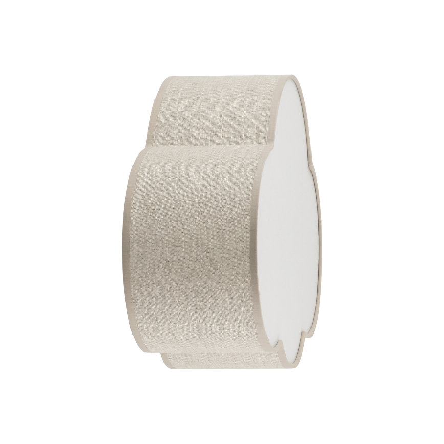 Brilagi - Vaikiškas lubinis šviestuvas NIMBUS MINI LINEN 2xE27/15W/230V 31x43 cm, smėlio spalvos