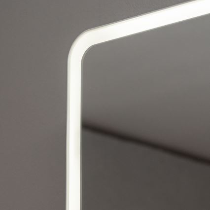 BRILAGI - Veidrodinė vonios spintelė su LED apšvietimu NOTO DOUBLE 78x65 cm
