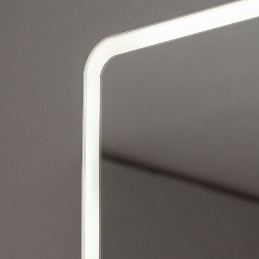 BRILAGI - Veidrodinė vonios spintelė su LED apšvietimu NOTO DOUBLE 78x65 cm