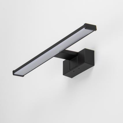 Brilagi - LED vonios veidrodžio apšvietimas 3 viename VESTRA LED/8W/230V 40 cm IP44 juoda