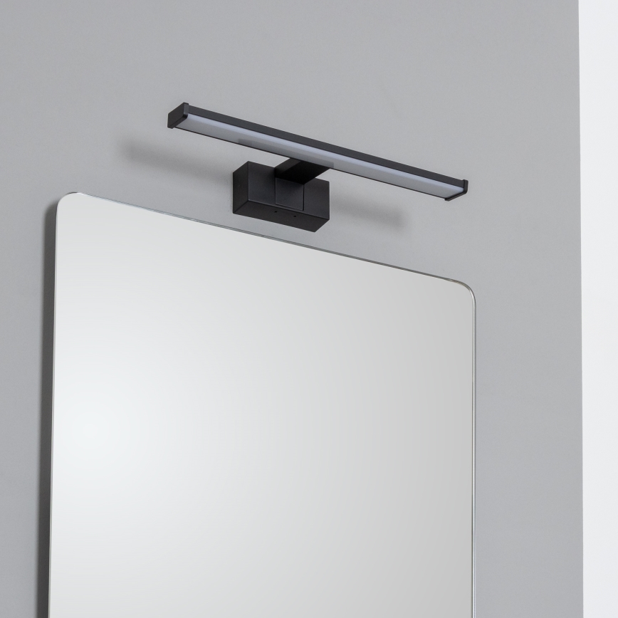 Brilagi - LED vonios veidrodžio apšvietimas 3 viename VESTRA LED/8W/230V 40 cm IP44 juoda