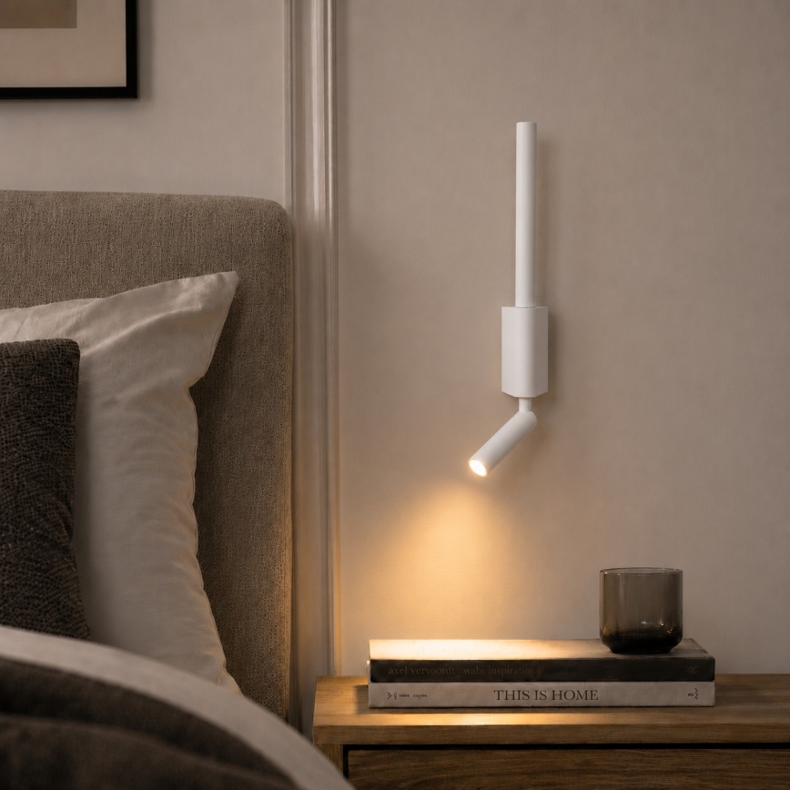 BRILAGI - VIXON LED sieninis taškinis šviestuvas LED/3W/230V + LED/5W, balta, CRI 90