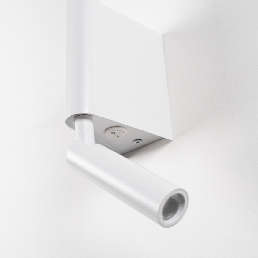 BRILAGI - VIXON LED sieninis taškinis šviestuvas LED/3W/230V + LED/5W, balta, CRI 90