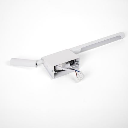 BRILAGI - VIXON LED sieninis taškinis šviestuvas LED/3W/230V + LED/5W, balta, CRI 90
