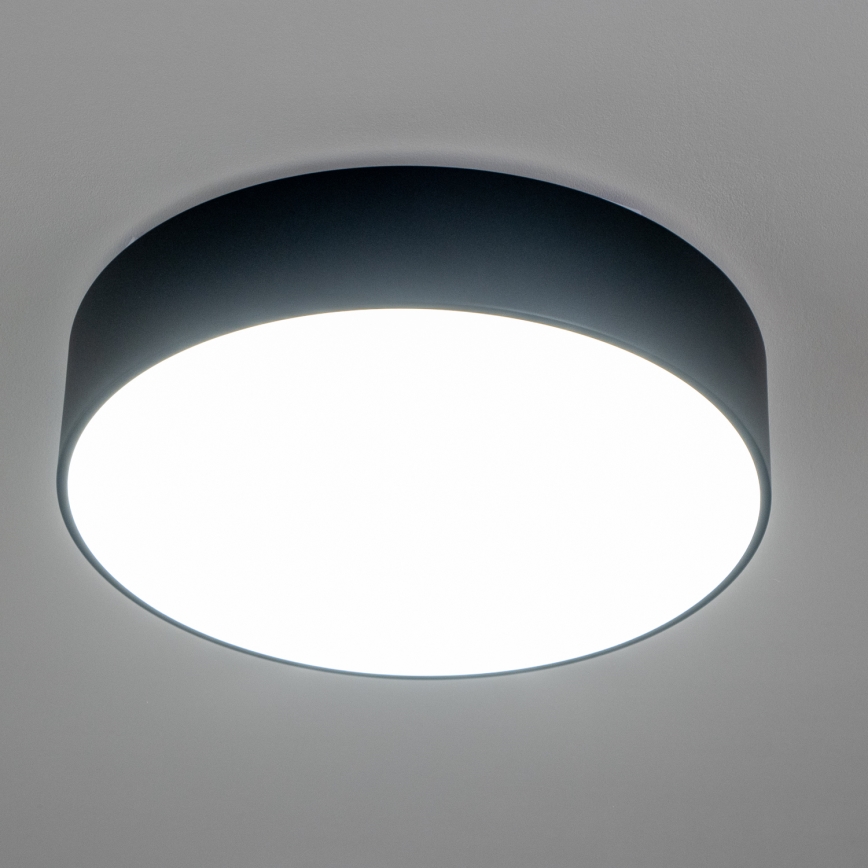 Brilagi - Vonios kambario lubinis šviestuvas POOL 4xE27/15W/230V skersm. 50 cm IP54 juodas