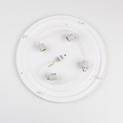 Brilagi - Vonios kambario lubinis šviestuvas POOL 4xE27/15W/230V skersm. 50 cm IP54 juodas