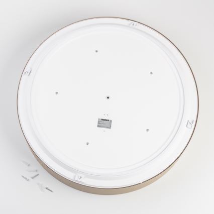 Brilagi - Vonios kambario lubinis šviestuvas POOL 5xE27/15W/230V Ø 60 cm IP54 bėžinis