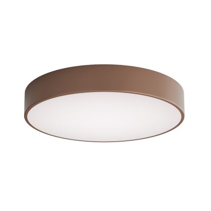 BRILAGI - Vonios kambario lubinis šviestuvas su judesio ir sutemų jutikliu CLARE 4xE27/24W/230V Ø 50 cm, rudos spalvos, IP54