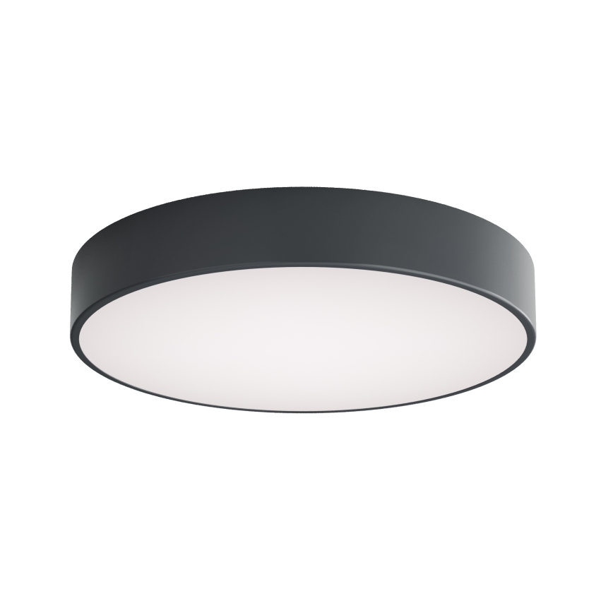 Brilagi - Vonios kambario lubinis šviestuvas su judesio ir sutemos jutikliu CLARE 4xE27/24W/230V Ø 50 cm, antracitas, IP54