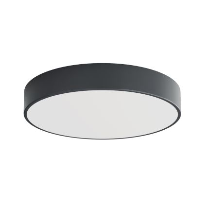 Brilagi - Vonios kambario lubinis šviestuvas su judesio ir sutemos jutikliu CLARE 4xE27/24W/230V Ø 50 cm, antracitas, IP54