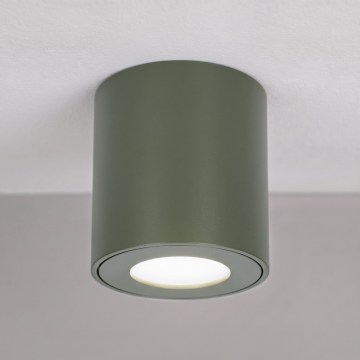 BRILAGI - Vonios kambario taškinis šviestuvas MIA 1xGU10/30W/230V 60x82 mm 84x80 mm tamsiai žalia IP54