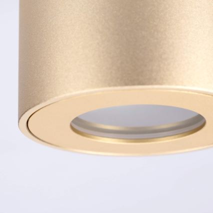 BRILAGI - Vonios kambario taškinis šviestuvas MIA 1xGU10/30W/230V 84x80 mm auksinis IP54