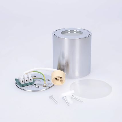 BRILAGI - Vonios kambario taškinis šviestuvas MIA 1xGU10/30W/230V 84x80 mm blizgus chromas IP54