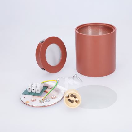 BRILAGI - Vonios kambario taškinis šviestuvas MIA 1xGU10/30W/230V 84x80 mm ruda IP54